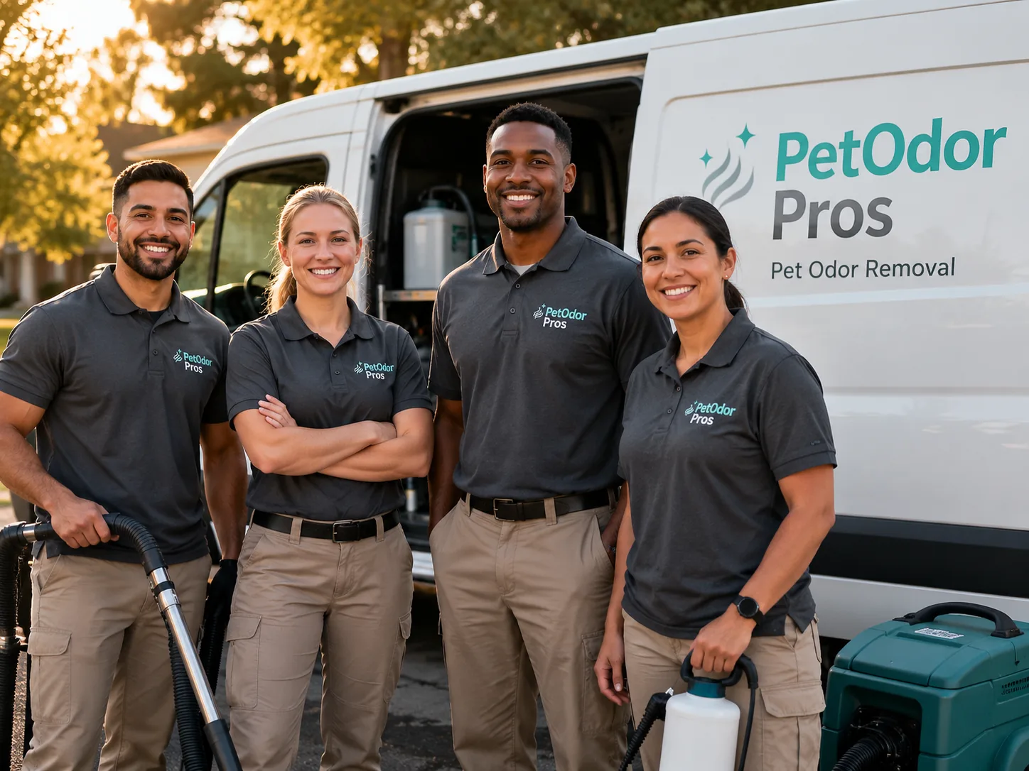 Pet Odor Removal team serving Grace, MS